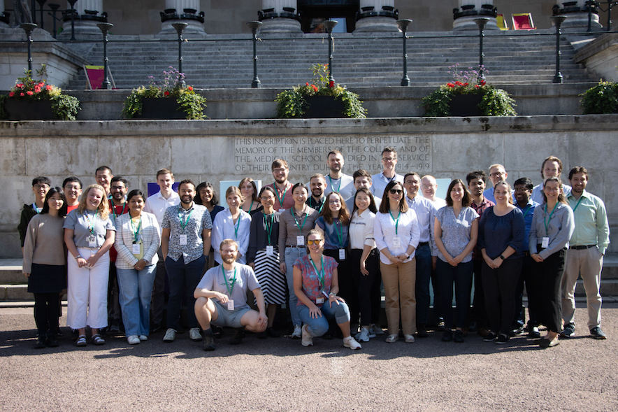 Group photo on UCL campus