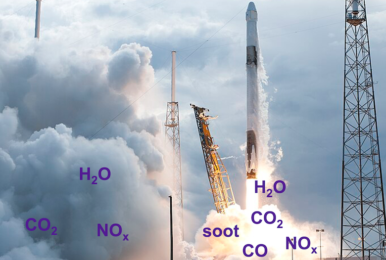 GoFundMe rocket pollution